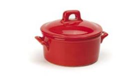 CAÇAROLA Nº2-16X6.5CM GRES VERMELHO